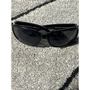 Ralph Lauren 7530/N/S 0807 Black Wrap Sunglasses